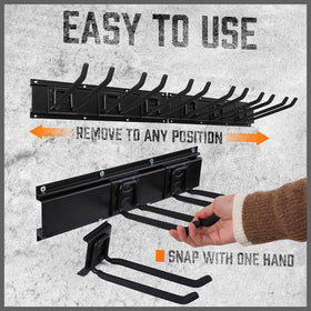 HORUSDY power tools storage keeps gear accessible and protected