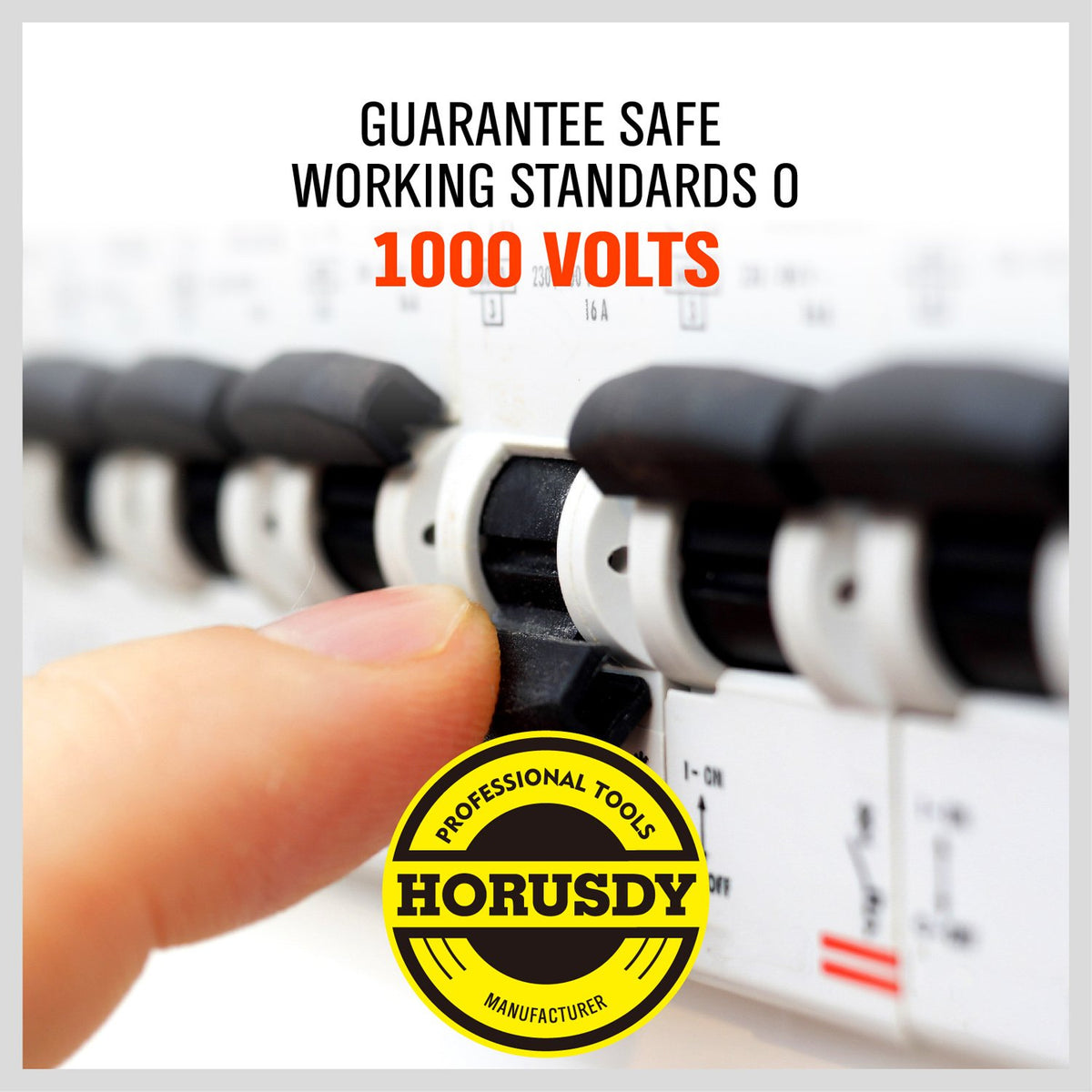 HORUSDY professional electrical repair kit for wiring and panels.