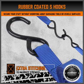 HORUSDY quick-release ratchet latch for fast securing and release.