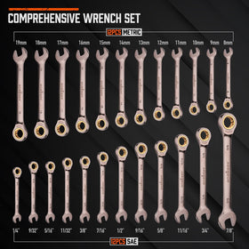 HORUSDY storage rack keeps wrenches organized