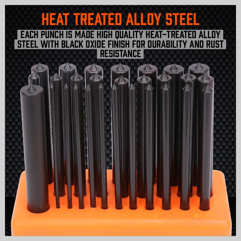 HORUSDY precision-punches enable clean transfers for drilling tasks.