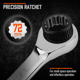 HORUSDY two protective wrench racks for tidy storage and quick access.