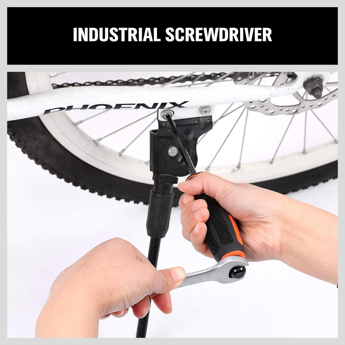 HORUSDY wall-mount rack provides easy storage and fast tool retrieval