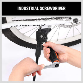 HORUSDY wall-mount rack provides easy storage and fast tool retrieval