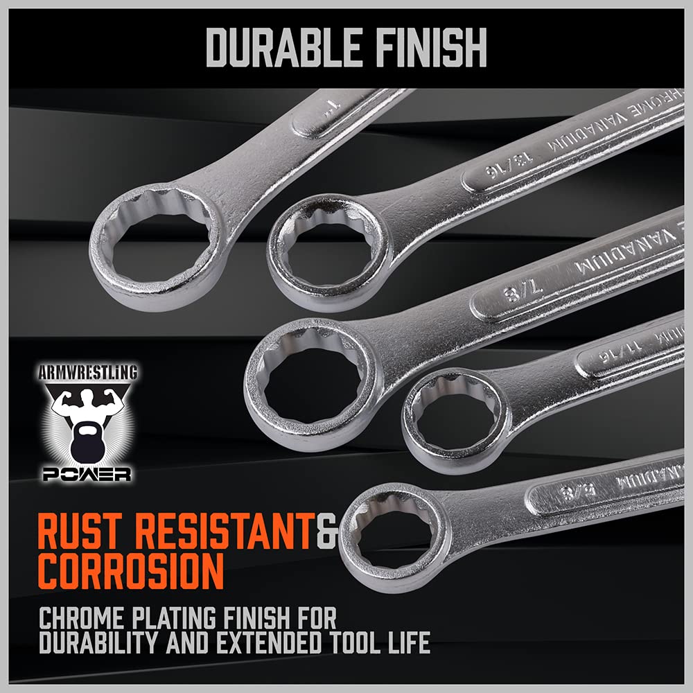 HORUSDY wrenches in use on a car engine