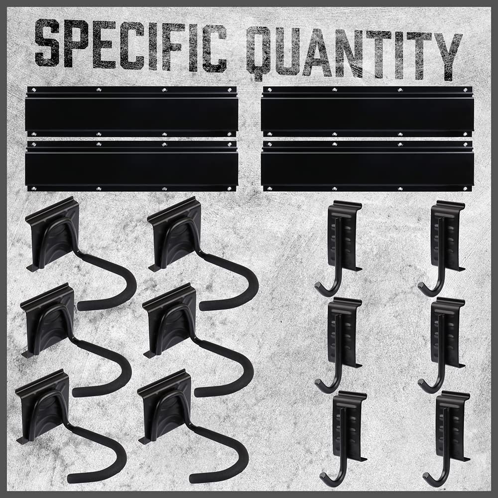 HORUSDY garage storage system keeps bikes and gear neatly arranged