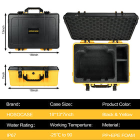 HOSOCASE Dewalt case with dustproof latches and tough closure