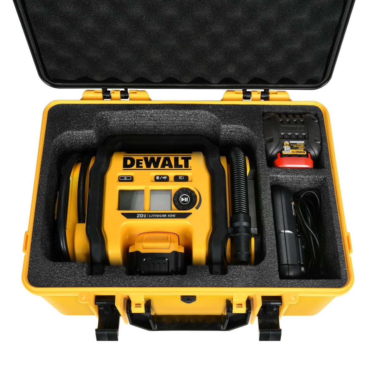 HOSOCASE case for Dewalt DCC020IB; exterior view shows rugged protective shell