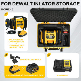 HOSOCASE water-resistant Dewalt case with IP67 seal for harsh conditions