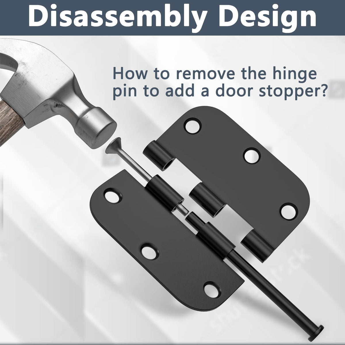 HOSOM heavy-duty door hinges withstand frequent use with long-lasting performance