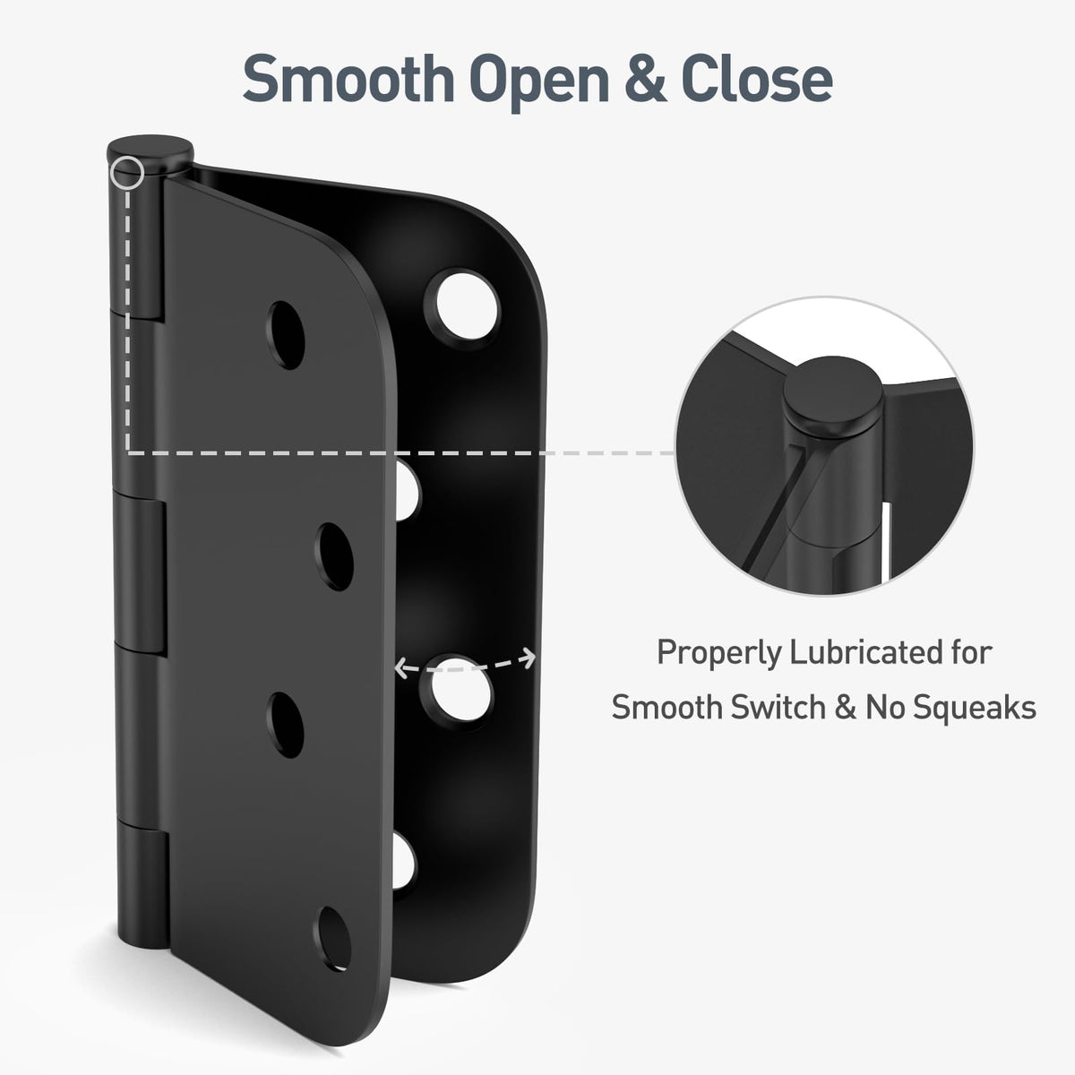 HOSOM heavy-duty steel construction resists rust and daily wear.