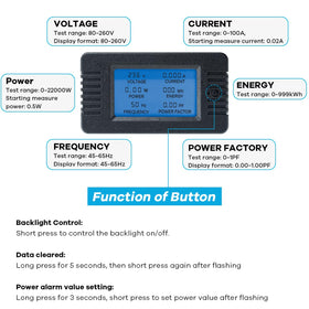 Hosyond LCD with 180-degree viewing for clear readings from any angle