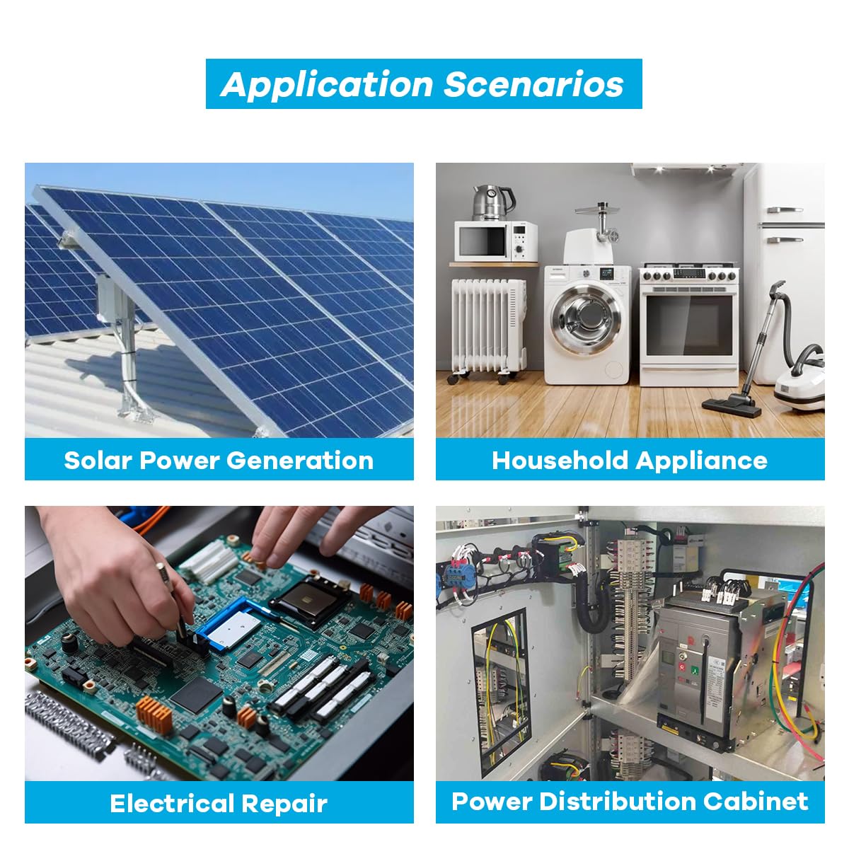 Hosyond versatile power monitor for home, commercial, and industrial use