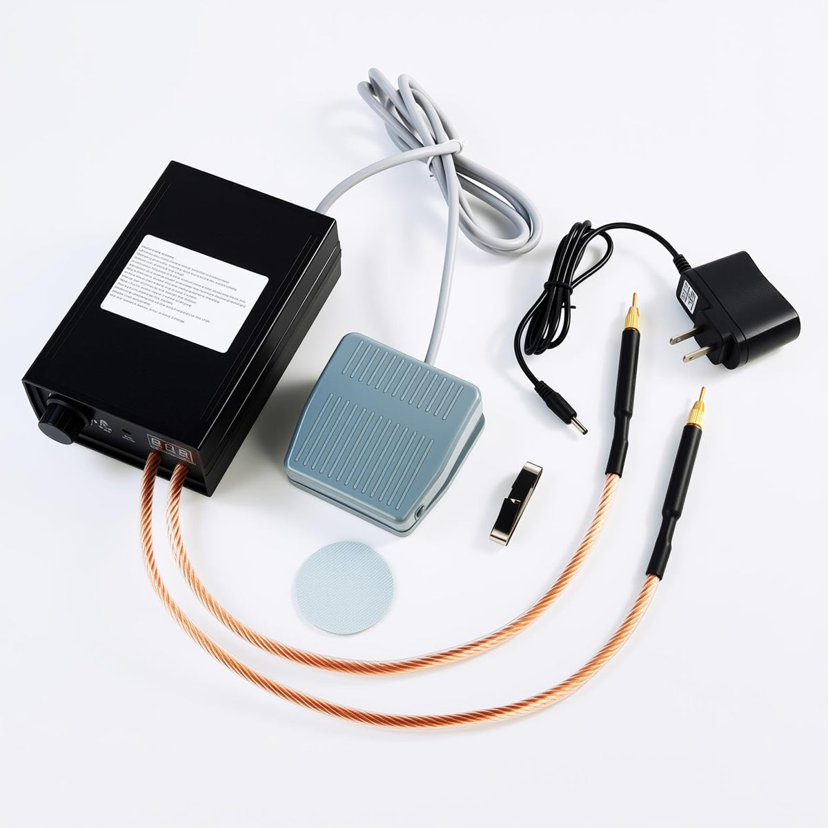 Hosyond compact portable welder kit suitable for workshops and outdoors.
