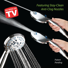 Hotel Spa AquaCare adjustable arm adds reach and precise control during showers
