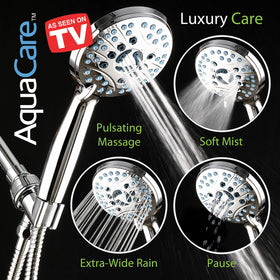 Overhead bracket enables adjustable spray angles with AquaCare