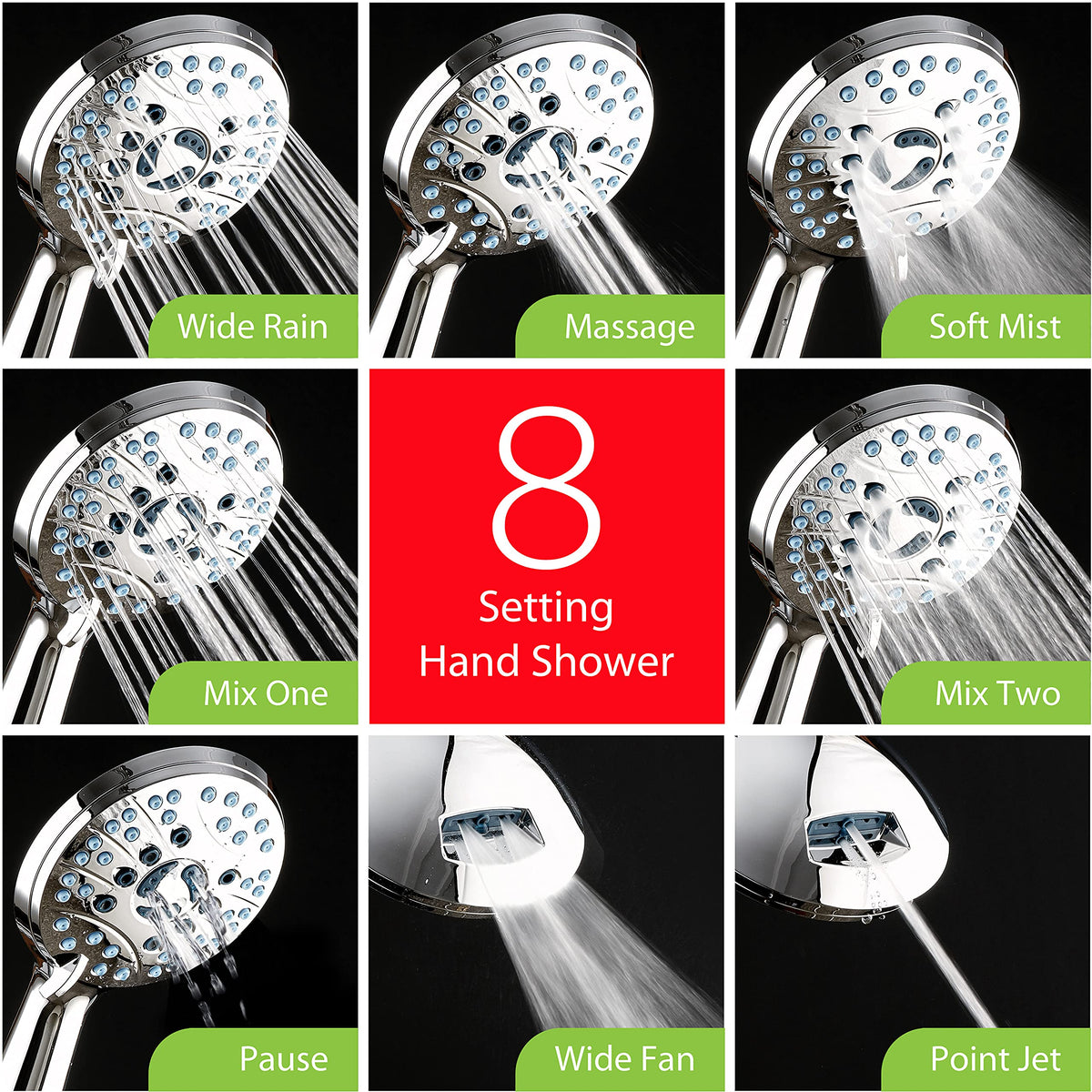 Hotel Spa AquaCare pet shower mode ideal for washing pets