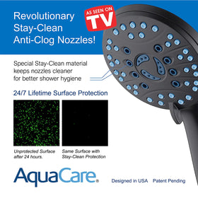 Hotel Spa AquaCare power wash cleans tubs and tiles from six feet away.