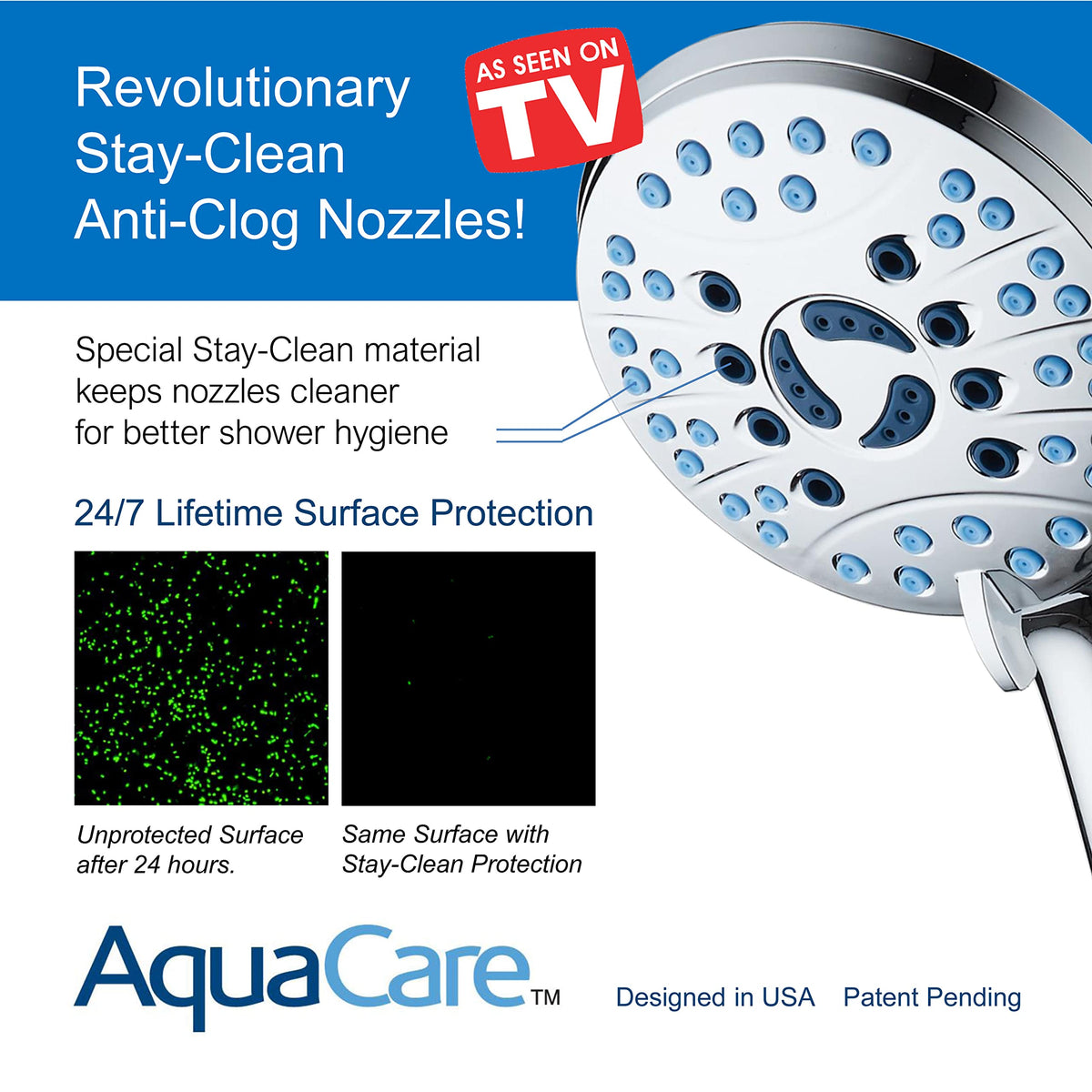 Power wash tub-clean mode demonstrates high-pressure reach for quick cleaning