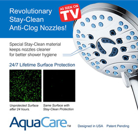 Power wash tub-clean mode demonstrates high-pressure reach for quick cleaning