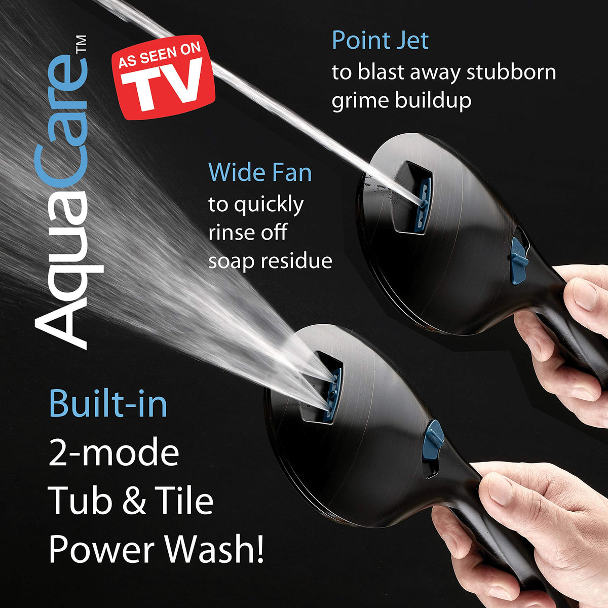 Hotel Spa AquaCare wall bracket with adhesive backing for secure mounting.