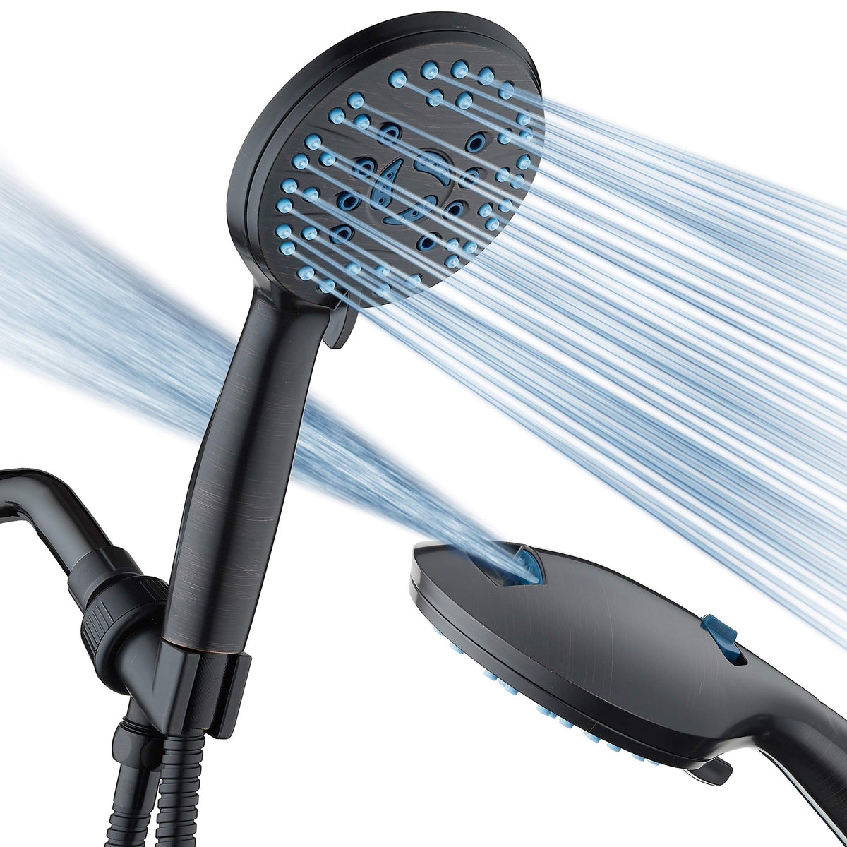 Hotel Spa AquaCare high-pressure head with eight modes for powerful showers