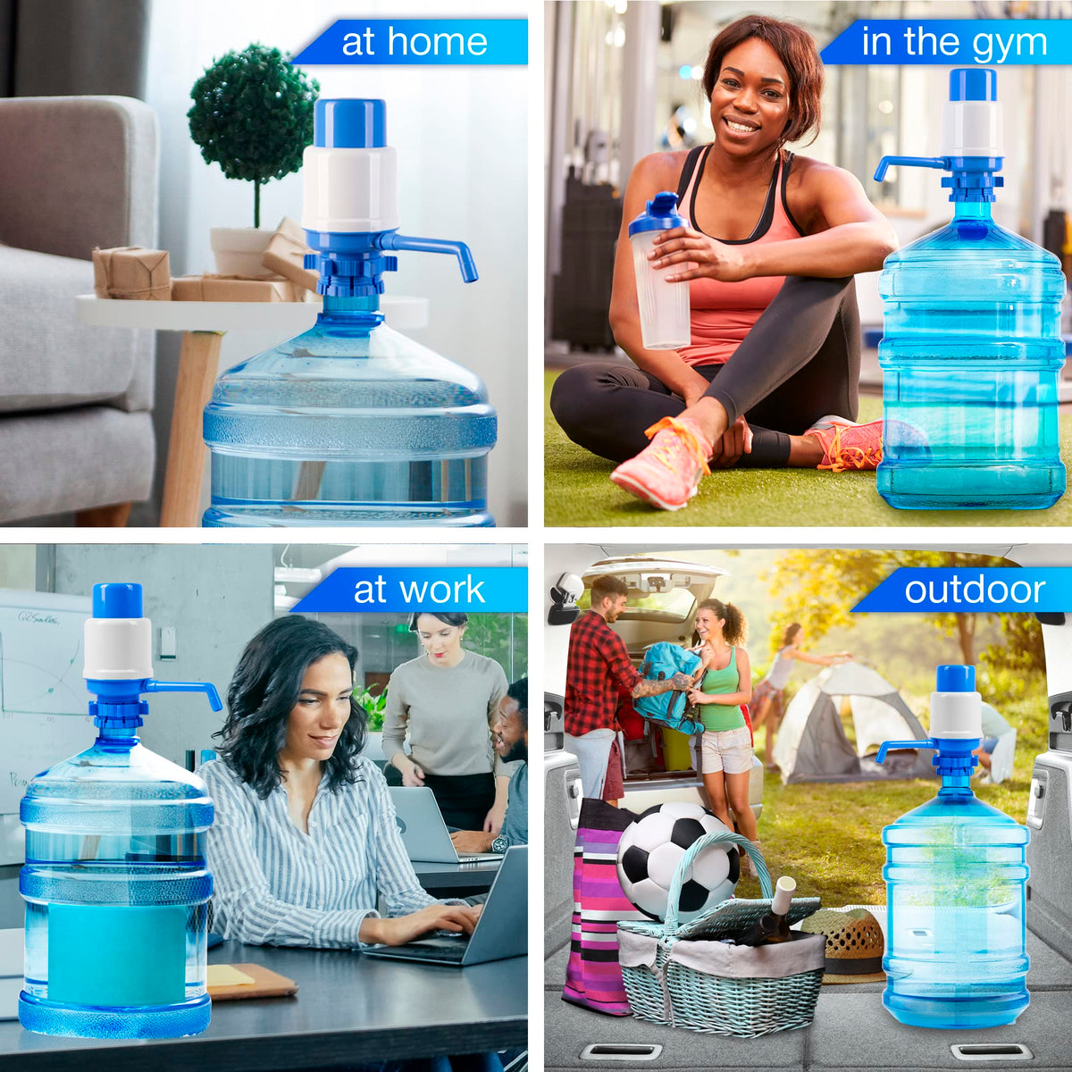 HotFrost BPA-free, leak-free water pump for safe dispensing.
