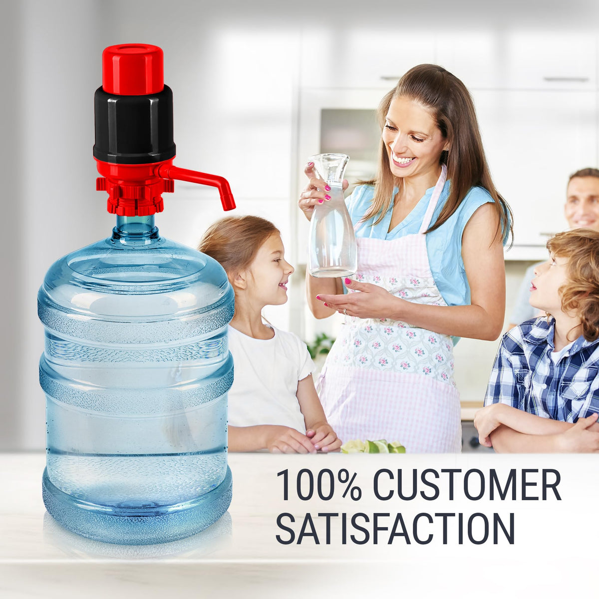 HotFrost BPA free design preserves water taste during daily use