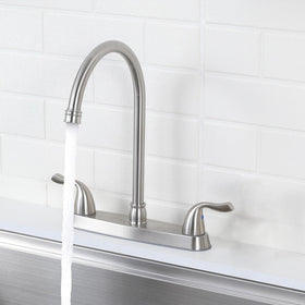 HOTIS HOME brushed nickel finish resists scratches and corrosion