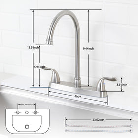 HOTIS HOME ceramic disc valve close-up, smooth drip-free operation