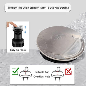 HOTIS HOME ceramic cartridge ensuring smooth, drip-free flow