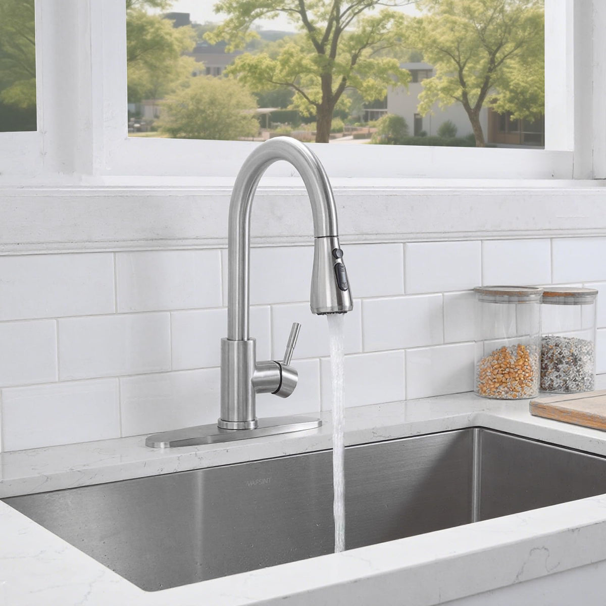 HOTIS HOME high-arc design fits farmhouse and RV spaces.