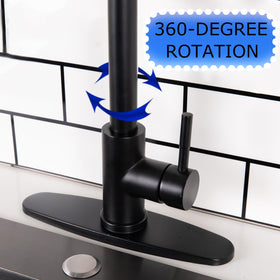 HOTIS HOME 8.5-inch spout reach covers large sink areas