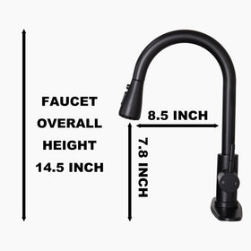 HOTIS HOME stainless steel construction with ceramic cartridge for durability