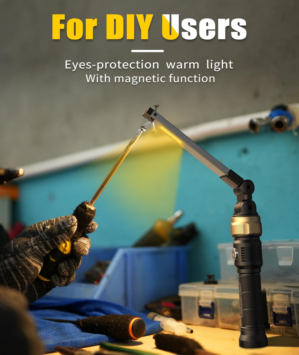 HOTLIGH versatile for automotive repairs, DIY projects, and emergencies.