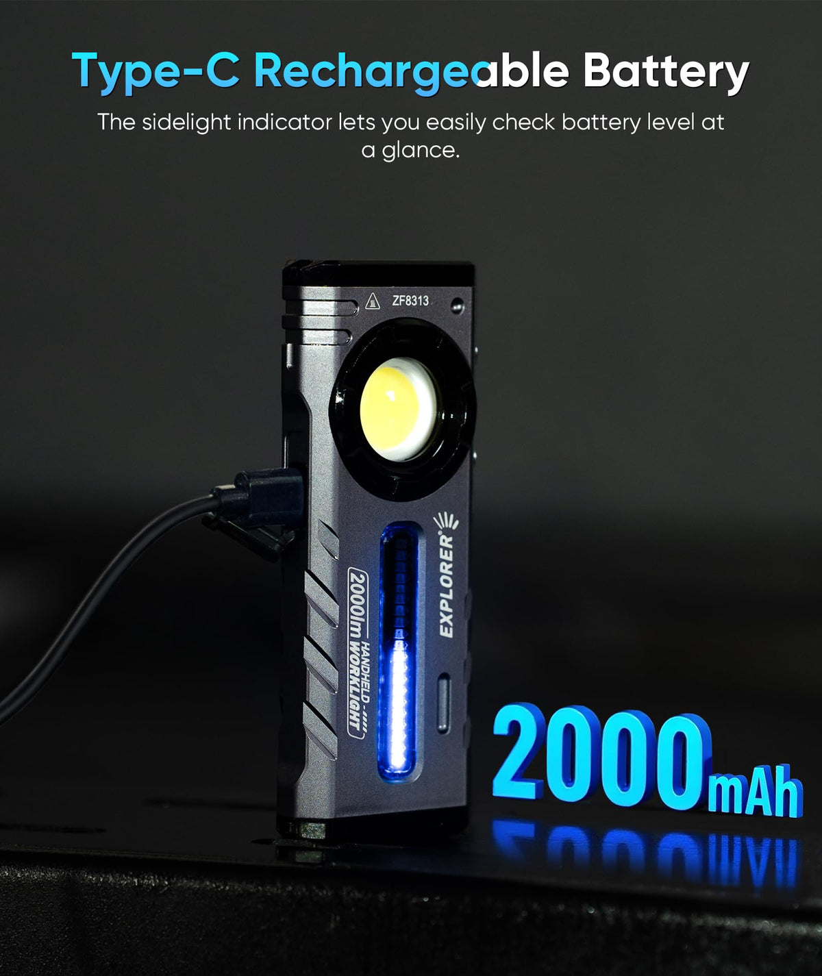 HOTLIGH ZF8313 RGB ambient mode adds mood lighting and signaling options.