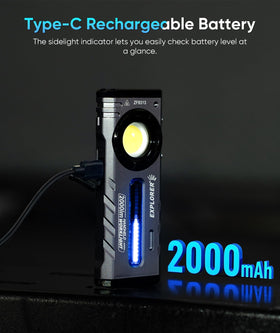 HOTLIGH ZF8313 RGB ambient mode adds mood lighting and signaling options.