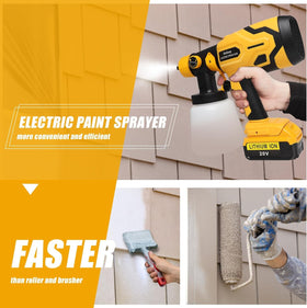 Hotloop 1.0 mm nozzle allows precise furniture and cabinet spraying.