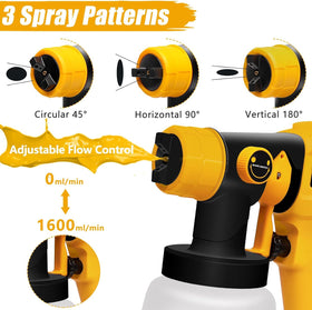 Hotloop 2.5 mm nozzle offers wider coverage for walls and fences.