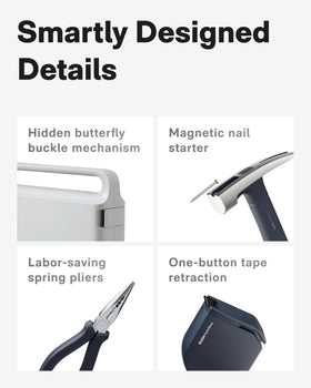 HOTO bits set includes rust‑resistant S2 alloy bits for durability.