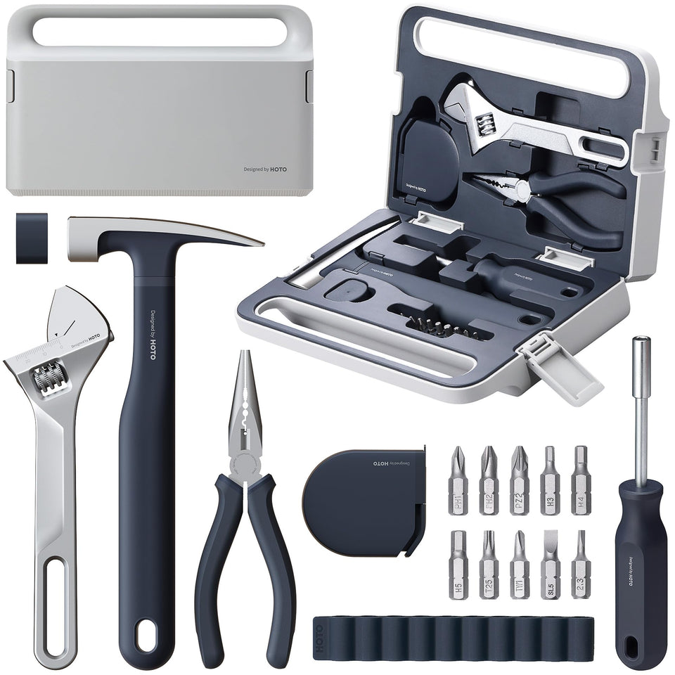 HOTO 16-piece tool kit case shown for organized on‑the‑go repairs.
