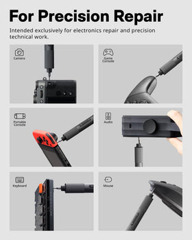 HOTO USB-C charging for fast, convenient recharging between projects.