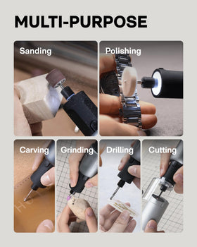HOTO 4V supports 2.3mm and 3.2mm collets for versatility