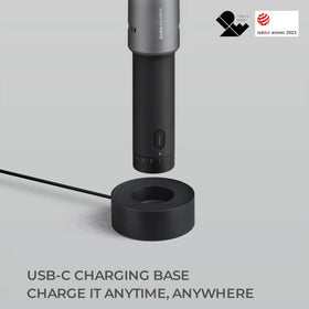 HOTO 4V USB-C charging base for quick, convenient recharging