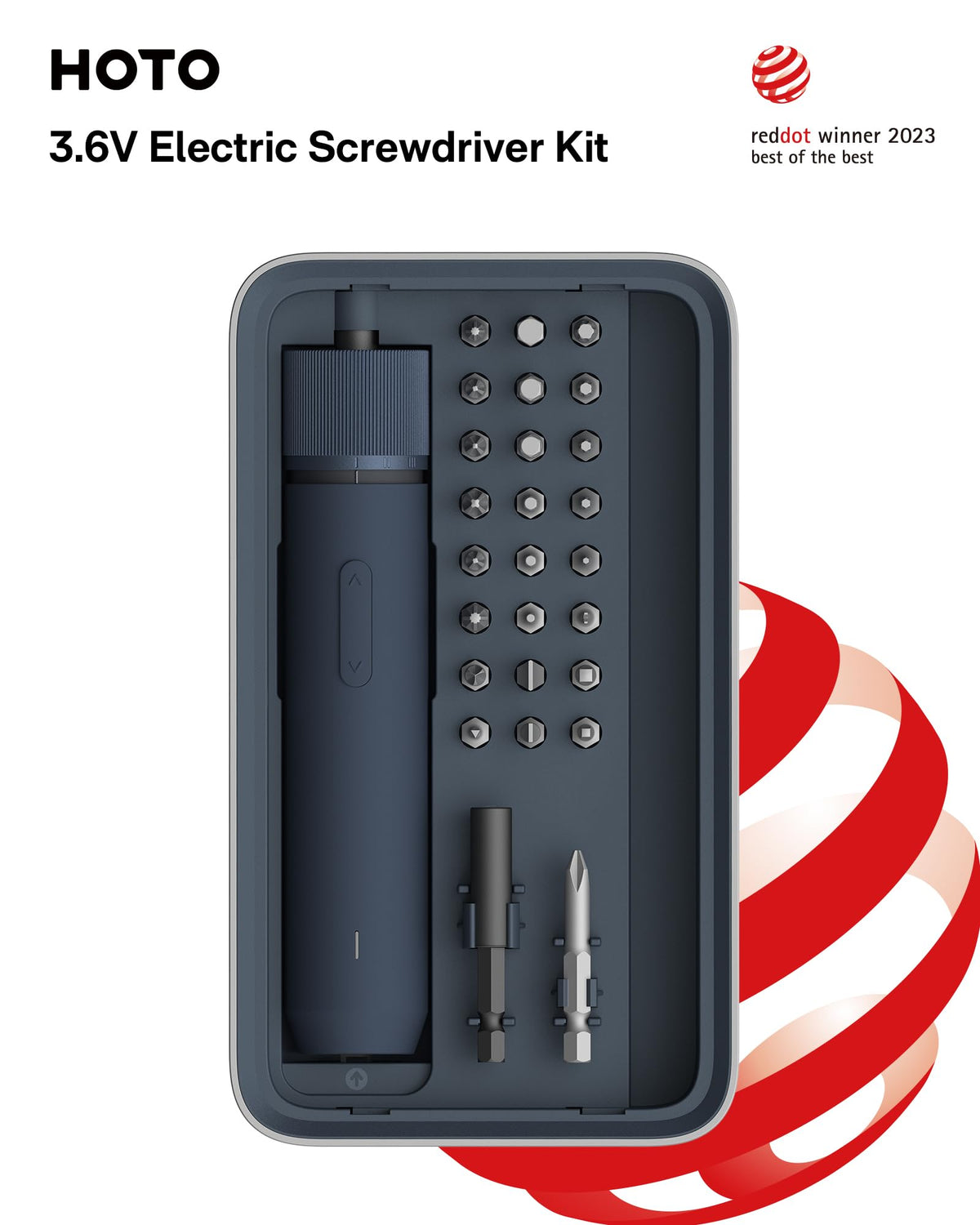 HOTO all-in-one kit stored in a sleek magnetic case