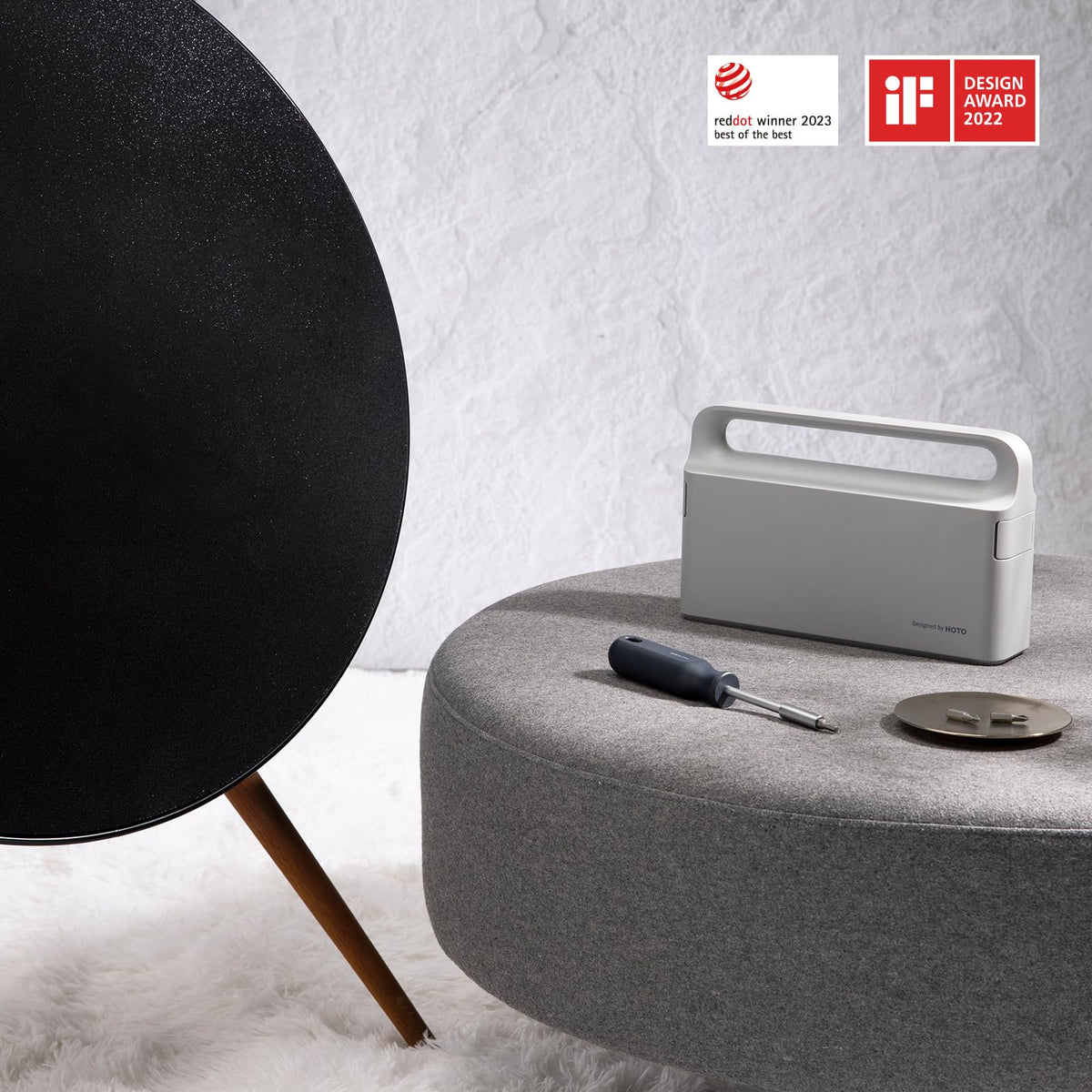 HOTO compact home repair kit designed for dorms, apartments, and small spaces