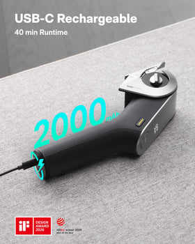 HOTO EdgeFlow lightweight ergonomic grip reducing fatigue during use