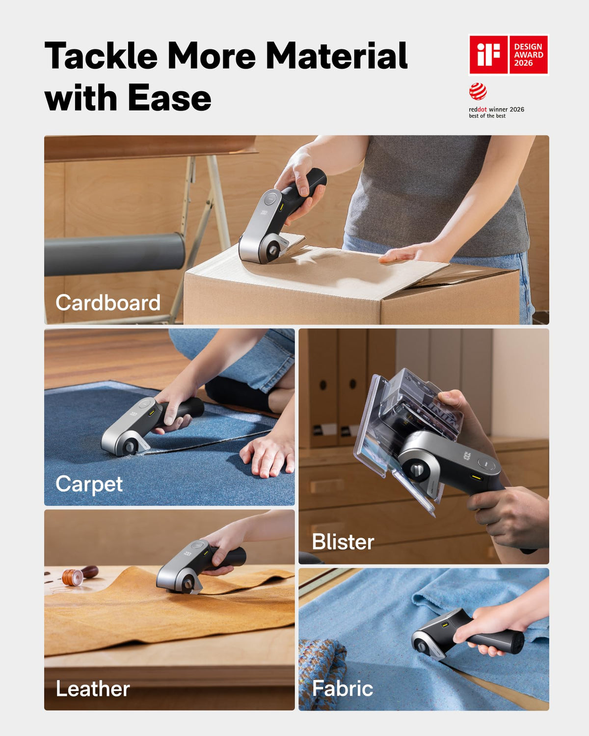 HOTO EdgeFlow safety lock preventing accidental activation