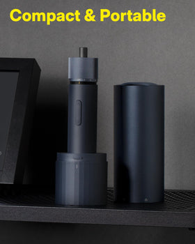 HOTO frosted aluminum storage box keeps all bits organized at home