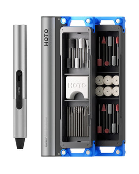 HOTO SNAPBLOQ R-A04 mini rotary tool kit enables precise engraving in tight spaces